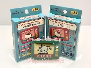 Sanrio Characters Fancy Retro TV Shaped Badge Pochacco Brand New - Picture 1 of 4