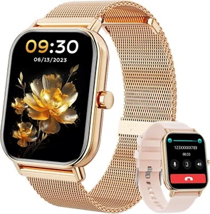 Haulvean Smartwatch G39: Bluetooth Calls, Fitness 2 Bands, IP67 Waterproof, Long - Picture 1 of 8