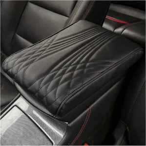 Car Armrest Box Pad Protector Memory Foam Car Center Console Cushion Cover - Picture 1 of 2