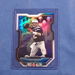 2015 Bowman Tom Brady Die-cuts Refractor #BCDC-TBR Patriots - Picture 1 of 2