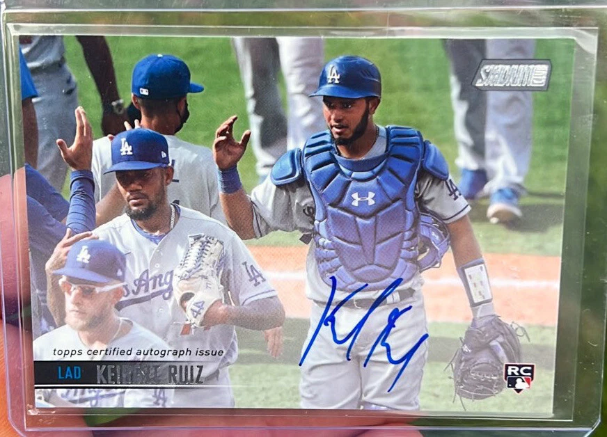 Keibert Ruiz Rookie Autograph Stadium Club #SCBA-KR - Image 1 of 1