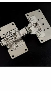 Topfband Reparatur Set  Stahl- Schranktürschanier ausgerissen? ausgebrochen? 🔥 - Bild 1 von 7