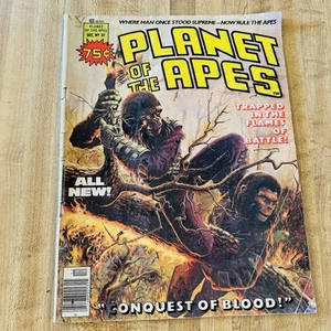 Planet der Affen #27 Marvel Comics Magazin (Dezember 1976) "Onquest of Blood" - Bild 1 von 15