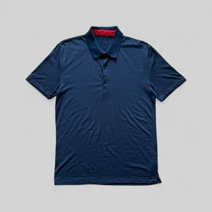 Icebreaker Merino Herren Blau Kurzarm Polo - Größe S - Bild 1 von 10