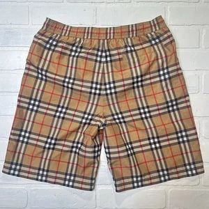 Burberry boys beige multi nova-check print swim shorts sz 14Y - Picture 1 of 18