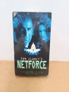 Tom Clancy's Netforce (VHS, 1999) Kris Kristofferson, Scott Bakula, Joanna Going - Imagen 1 de 22