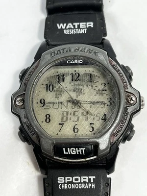 Vintage Casio Twincept Data Bank Analog/Digital Watch - ABX-23 - New Battery - Image 1 of 4
