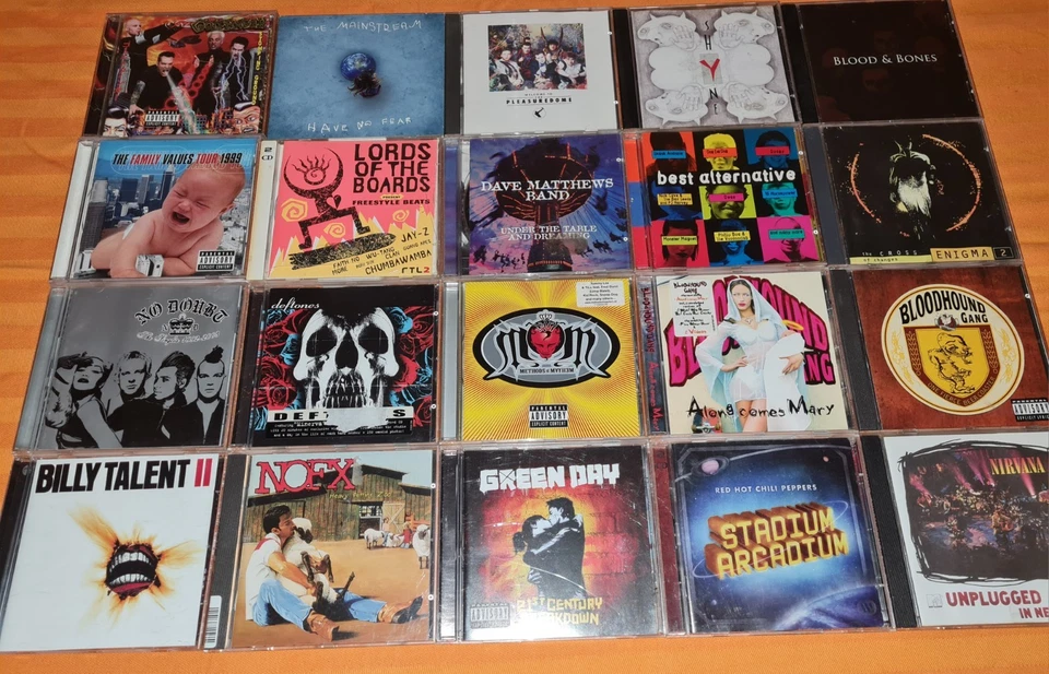 22CDs Sammlung Punk Alternative Skater Nirvana Bill Talent Nofx Green Day Rock - Bild 1 von 4