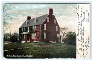 1907 Medford MA Craddock House 1634 storica cartolina litografica d'epoca - Foto 1 di 2