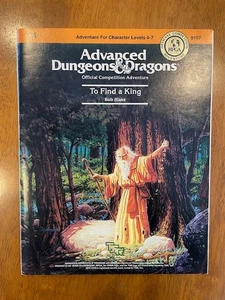 AD&D Dungeon Modul C4 To Find a King - Bild 1 von 3