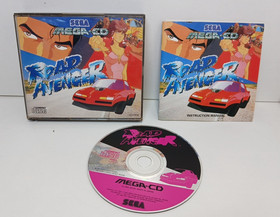 Road Avenger Sega Mega-CD  PAL Complete #1