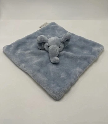 Manta de seguridad Mon Lapin elefante azul Lovey BIEN AMADA Foto 1 de 4