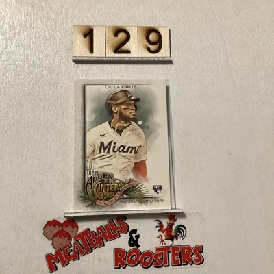 2022 Topps Allen & Ginter Bryan De La Cruz #71 Rookie - Image 1 of 3