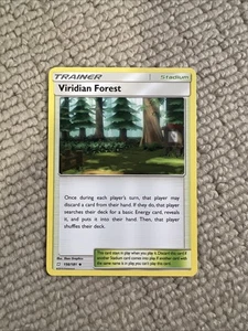 Viridian Forest 156/181 Sm-Team Up Regular - Pokemon Card - Picture 1 of 1