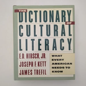 Dictionary Cultural Literacy General Knowledge Hardcover Book ED Hirsch 1988 - Picture 1 of 24