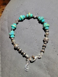 Indianer Armband mit echtem Stein - Bild 1 von 6