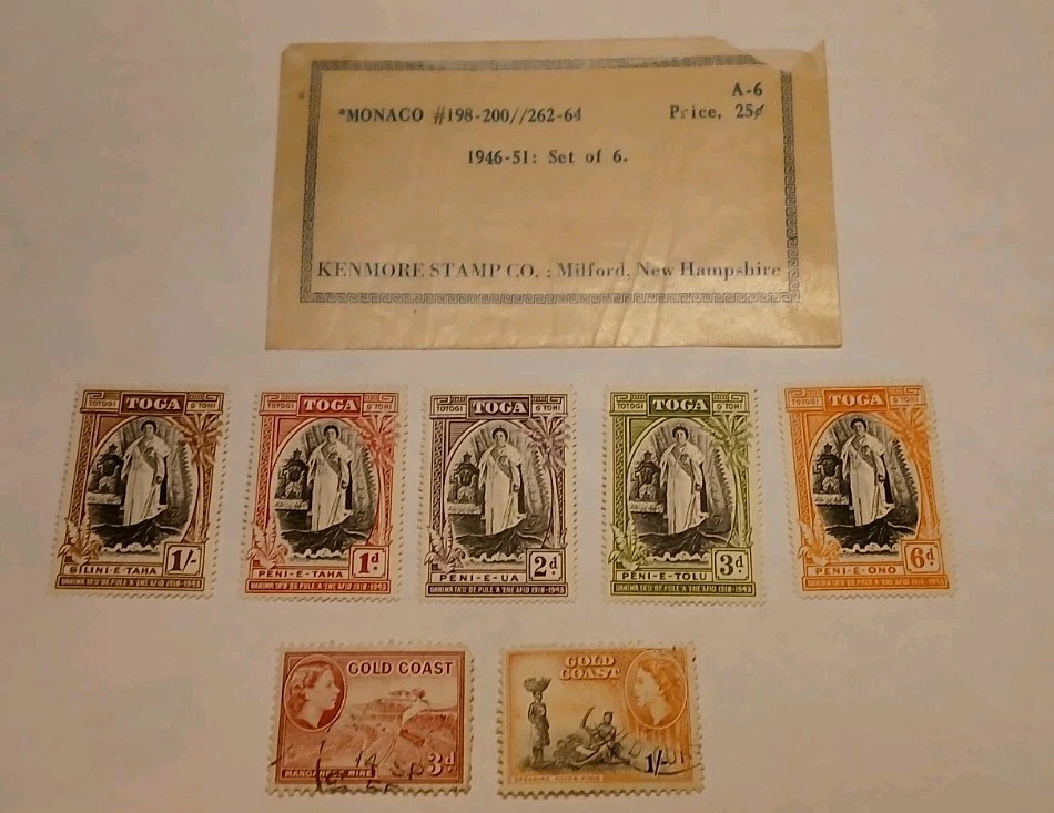 1930s Tonga Stamp Set MNH With Original Labeled Packing - Image 1 of 4