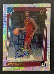 2021-22 Donruss Rated Rookies Signatures Choice #225 Evan Mobley Cavaliers RC - Foto 1 di 12