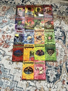 Vintage Goosebumps Books Bundle 18x Paperbacks Books By R.L Stine - Picture 1 of 6