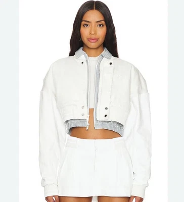 Nike Sportswear Women's Destroyer Cropped Canvas Jacket FN2314 Size XL NEW $250 - Image 1 of 4