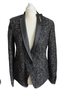 New Dolce Gabbana Wool Gray Blazer $1700 MSRP Size IT 40 - Picture 1 of 8