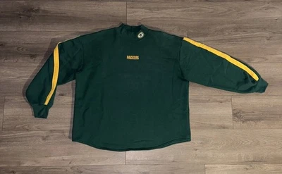 Sudadera De Colección Majestic NFL Green Bay Packers Bordada Cuello Para Hombres XL Foto 1 de 4