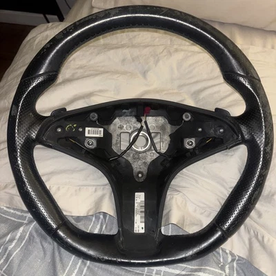 09-13 Volante deportivo Mercedes W212/W204 con palancas de cambio Foto 1 de 4