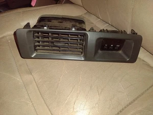 95-97 Land Cruiser LX450 FZJ80 Upper Center Vent Clock Bezel Trim Black 6227 - Picture 1 of 6