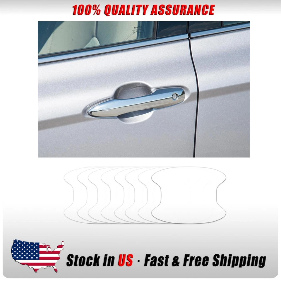 8Pcs Waterproof Car Door Handle Scratch Handlebar protection For Camry Tacoma - Изображение 1 из 4