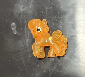 2015 My Little Pony FiM Blind Bag Wave #14 2" Transparent Peachy Pie MLP G4 - Picture 1 of 5