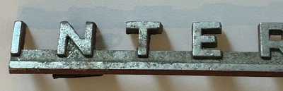 "Insignia emblema con capucha de camión International Harvester 13,5""" Foto 1 de 3