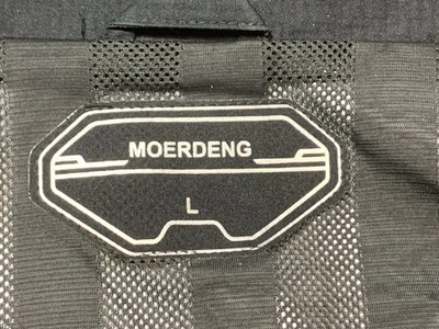 Moerdeng Ripstop Waterproof Breathable Rain Jacket Removable Hood Black Large - Image 1 of 4