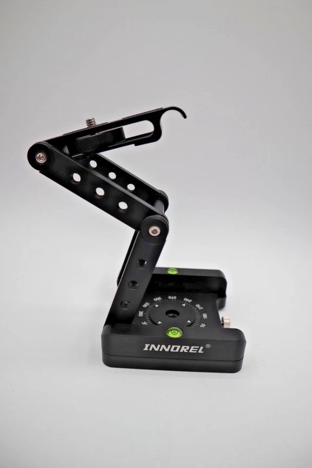 Cabezal de trípode inclinable Z-Flex-INNOREL MH5 CNC aleación de aluminio todo metal para cámara DSRL Foto 1 de 4