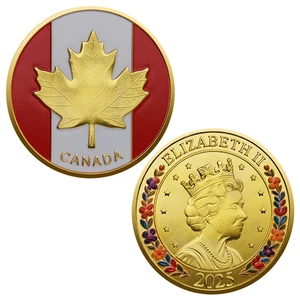 Canada Government Commemorative Challenge Coin Elizabeth II Sammlerstück 1 Stück - Bild 1 von 7