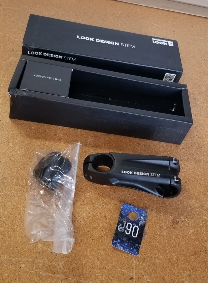 LOOK Design 90mm aluminium stem, w/ parts #123 - Image 1 of 4