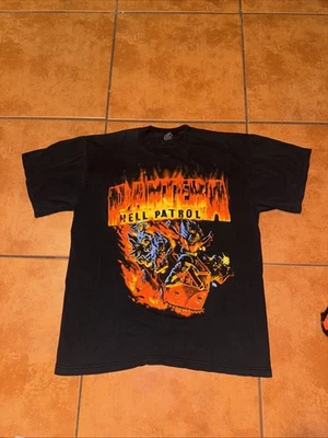 Pantera Hell Patrol T-Shirt Double Sided Vintage Large Mexico Tag - Image 1 of 4