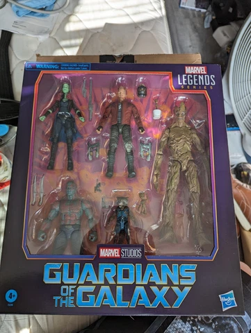 Marvel Legends Series Guardians Of The Galaxy 5 Pack Action Figure Set Hasbro Cover
