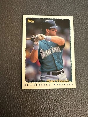 Edgar Martinez 1995 Topps #55 Seattle Mariners - Image 1 of 2