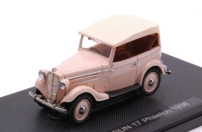 MODELLINO AUTO EPOCA STATICO EBBRO DATSUN 17 PHAETON 1938 CREAM SCALA 1:43 - Immagine 1 di 4