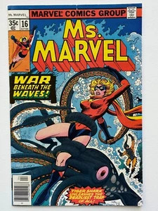 Ms. Marvel #16 (1978) 1st cameo appearance of Mystique VF range 1/4" tear - Picture 1 of 5