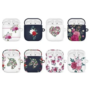 CASE FOR AIRPODS 1 2 3 PRO COVER HARD SHELL UNICORN ROSES - Picture 1 of 26