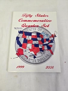 Fifty States Commemorative Quarter Set Folder NO COINS Edgar Marcus 1999-2008 - Picture 1 of 8