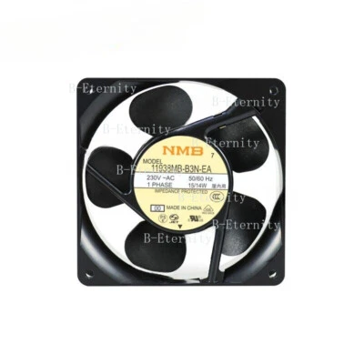 11938MB-B3N-EA-00 4715MS-23T-B50 NMB Fan 230VAC 15/14W 120*120*38mm Cabinet Fan - Image 1 of 3