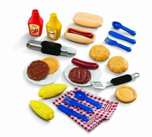 Nueva barbacoa Little Tikes patio trasero, 26 piezas a la parrilla golosinas horas de diversión - Imagen 1 de 3