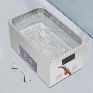 Professional Ultrasonic Cleaner Jewellery Coins Cleaning Machine Basket 600w - Picture 1 of 15