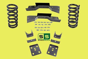 Kit de bobinas abatibles de 3"/6" kit de caída + muesca C para 92-99 Tahoe Yukon Blazer 2 puertas - Imagen 1 de 1