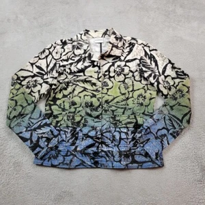 Chaqueta Chicos Mujer Pequeña Colorida Botón Delantero Mangas Largas Grandes - Imagen 1 de 7