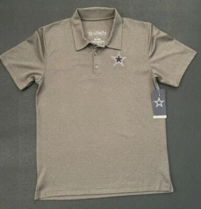 Dallas Cowboys Authentics Men’s Size Large Embroidered Collar Polo Shirt Gray - Picture 1 of 7