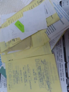 Thomas & Friends Original Receipts from Purchases of Collectible Items - Picture 1 of 3