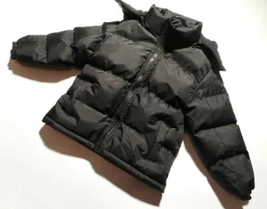Puffer Jackets Outerwear Girls Coats Ski Puffer Everyday Black Bubble Coats  4 - Picture 1 of 5